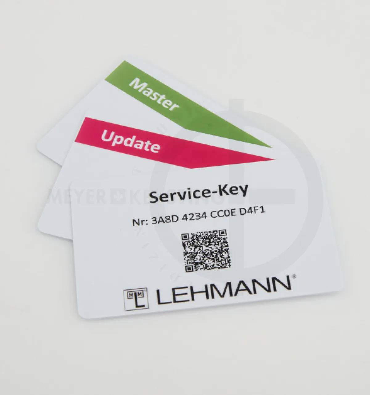 Set Master-Card, Update-Card, Service-Key