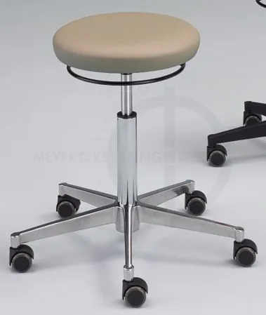 varimed® Drehhocker mit Aluminium-Fuß
