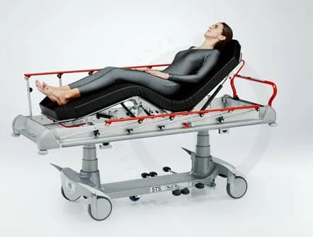Patiententransporter STS 282 – 4-teilige Liegefläche