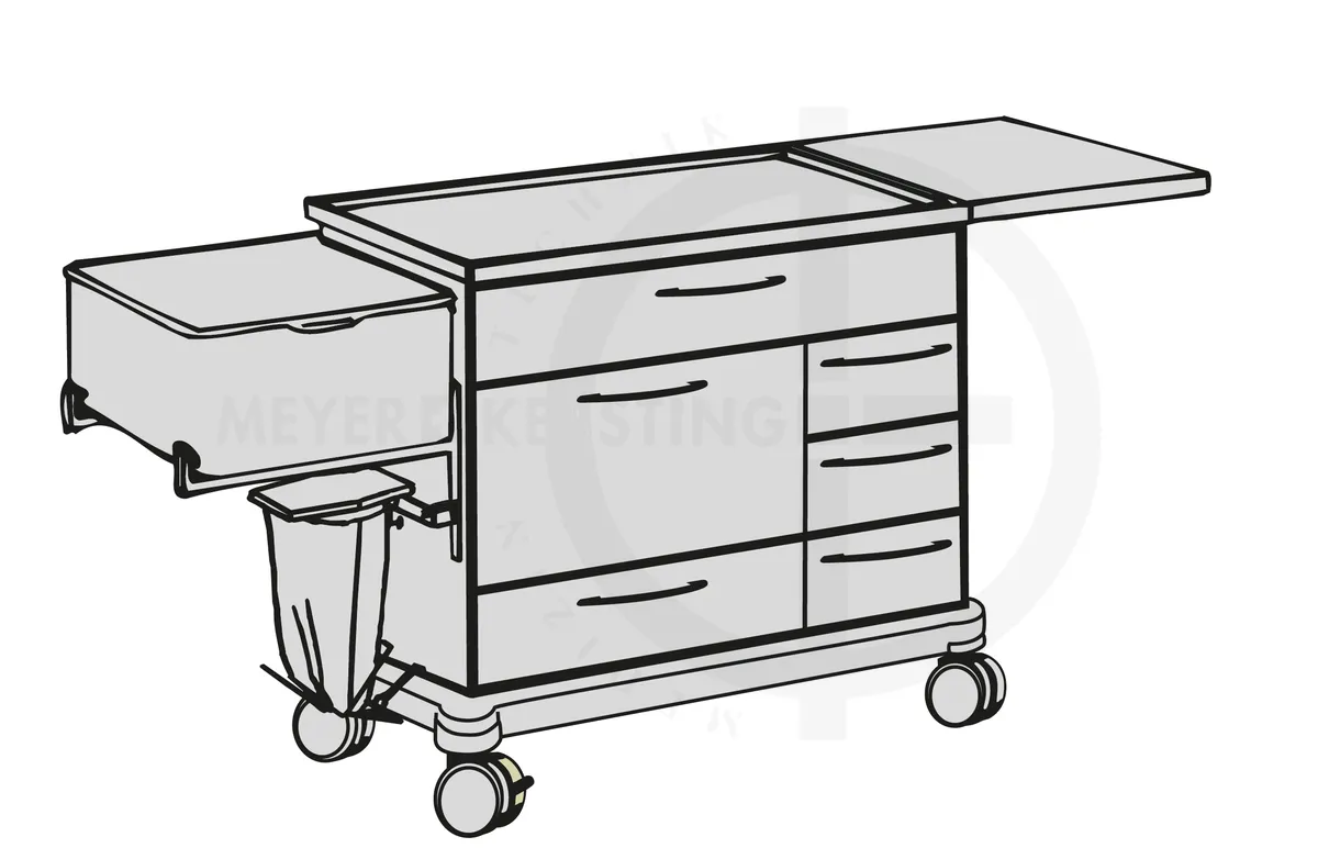 525 x 455 x 220 mm (B x T x H) mit